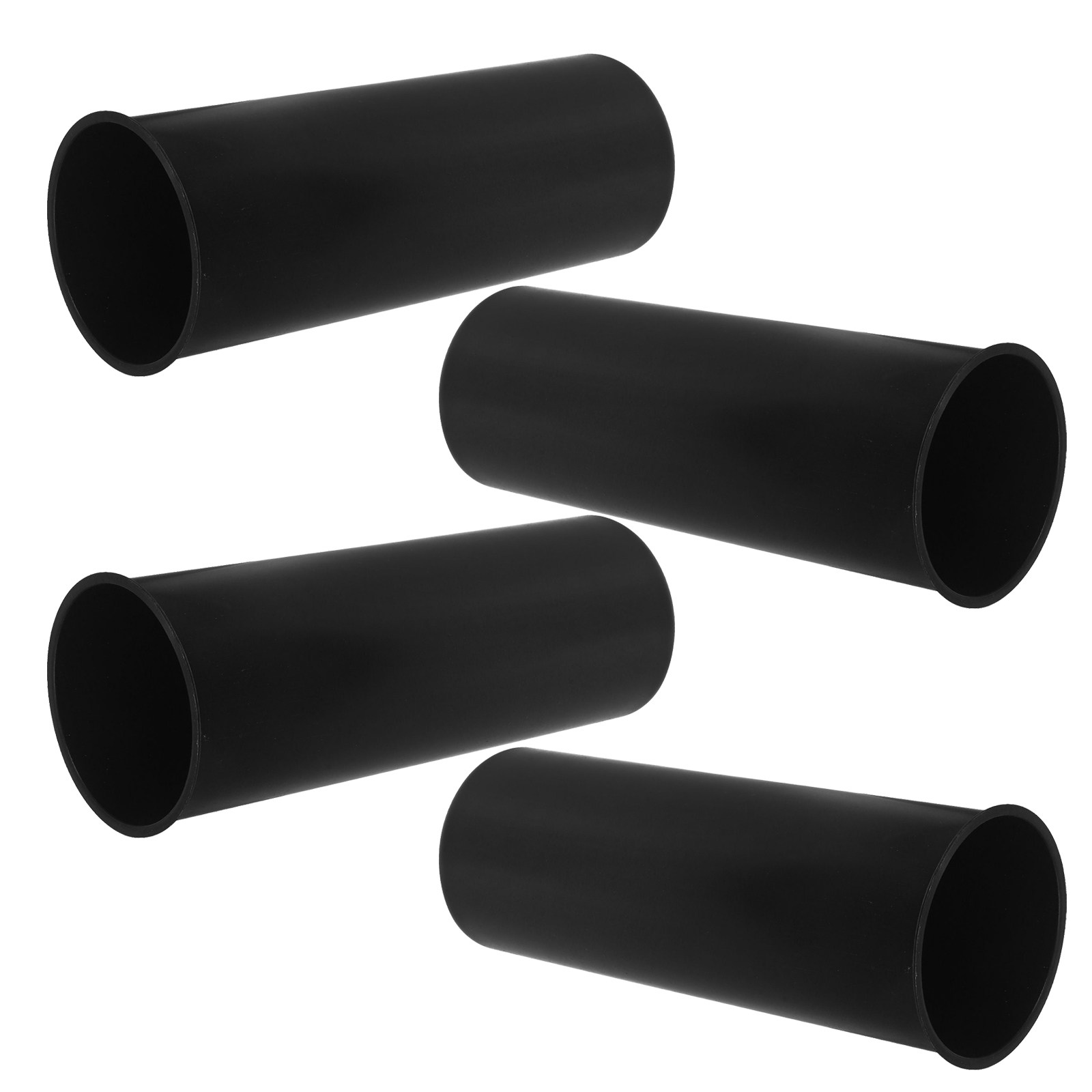 Home Essentials Bathroom Storage - 4 stuks badkamer bekerhouders borstelopslag zwarte