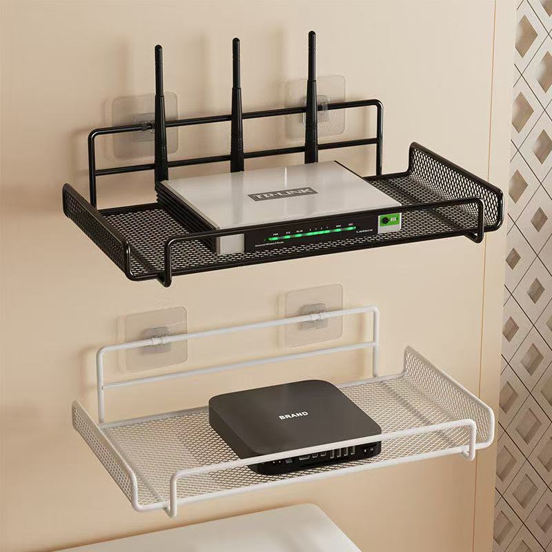 Home Bathroom Organizer - Wandmontage voor router, zonder boren, met