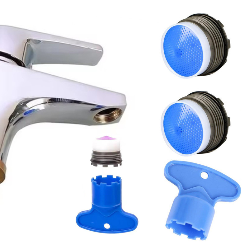 Basin Mixer Tap - 16.5-24mm Buitendraad Waterbesparende Kraan Beluchter met