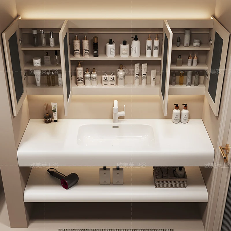 Hallo, moderne, eenvoudige bad - Home Bathroom Vanity Combo recensie en prijs