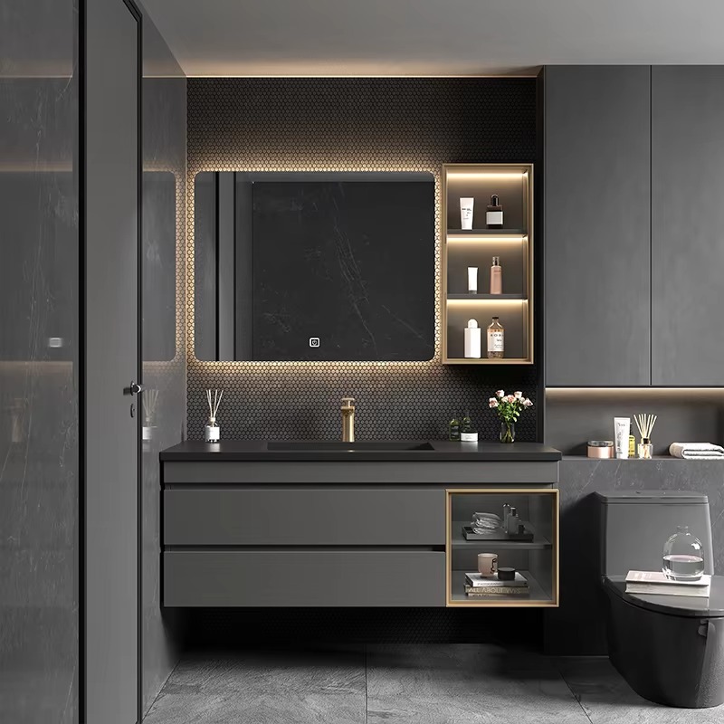 Klassieke Scandinavische verli - Home Bathroom Vanity Combo recensie en prijs